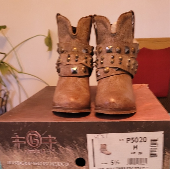 Circle G Shoes - Circle G Ankle Boot